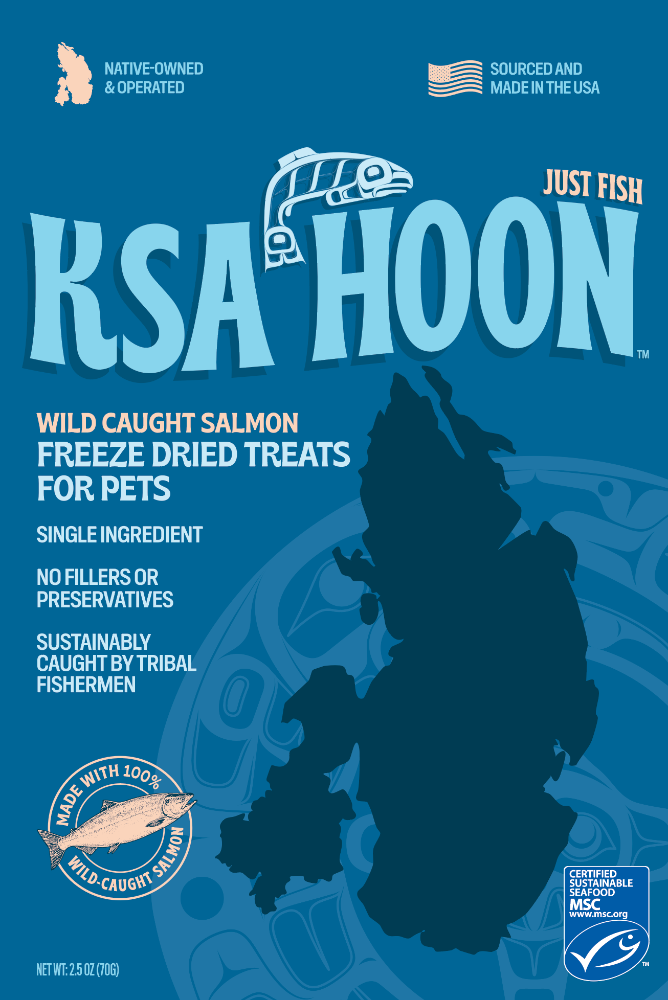 Ksa Hoon Pet Treats - 100% Wild Salmon, Freeze Dried