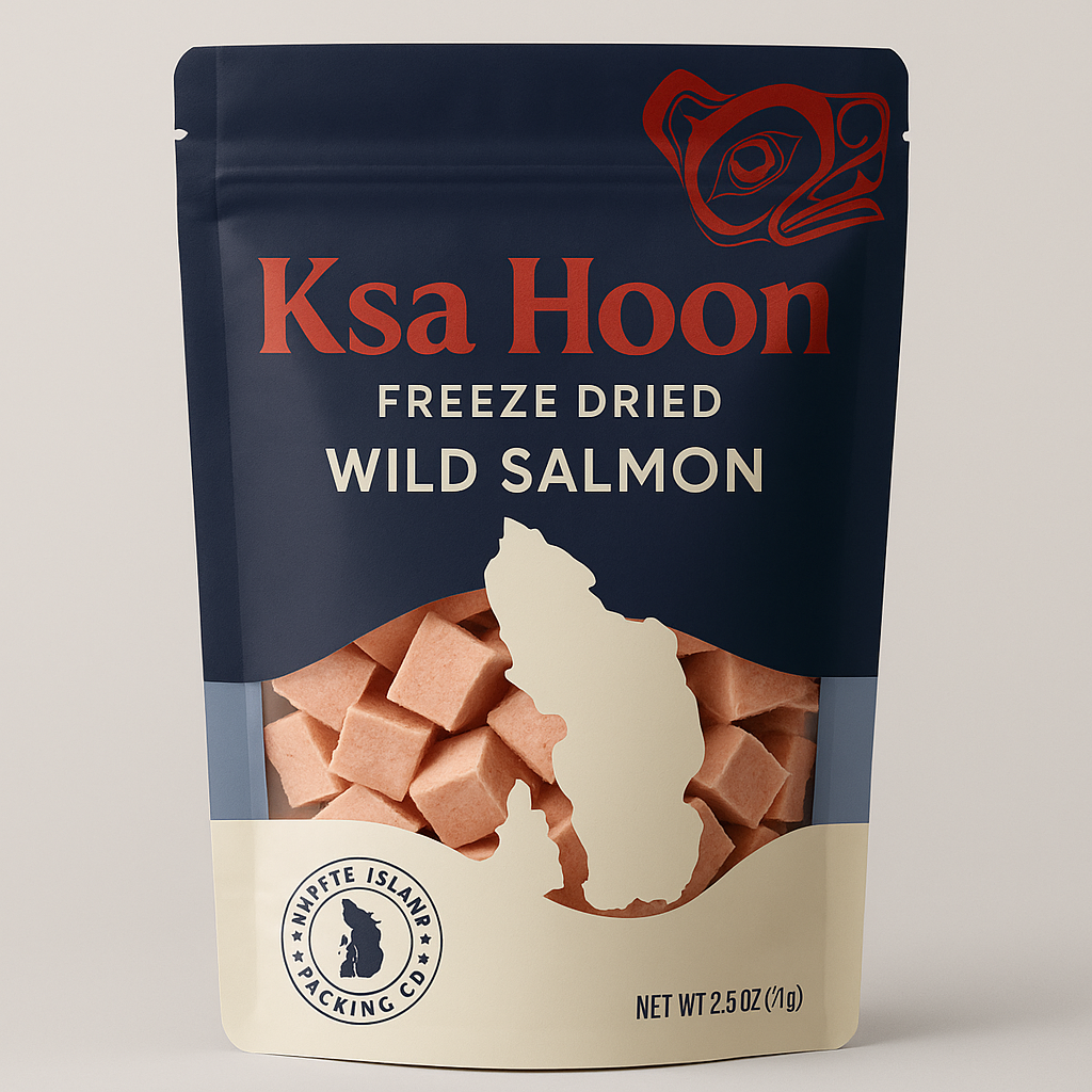Premium Pet Treats - 100% G̱ayniis (chum) Wild Salmon