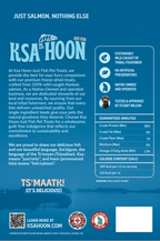 Ksa Hoon Pet Treats - 100% Wild Salmon, Freeze Dried